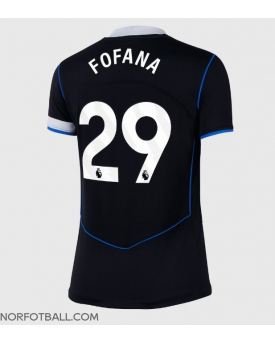 Billige Fotballdrakt Chelsea Wesley Fofana #29 Replika Tredjedrakt Dame 2025-26 Kortermet Billige Fotballdrakt Chelsea Wesley Fofana #29 Replika Tredjedrakt Dame 2025-26 Kortermet